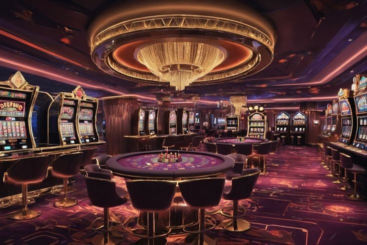 Live casino dengan dealer profesional dan berbagai permainan klasik seperti baccarat dan roulette